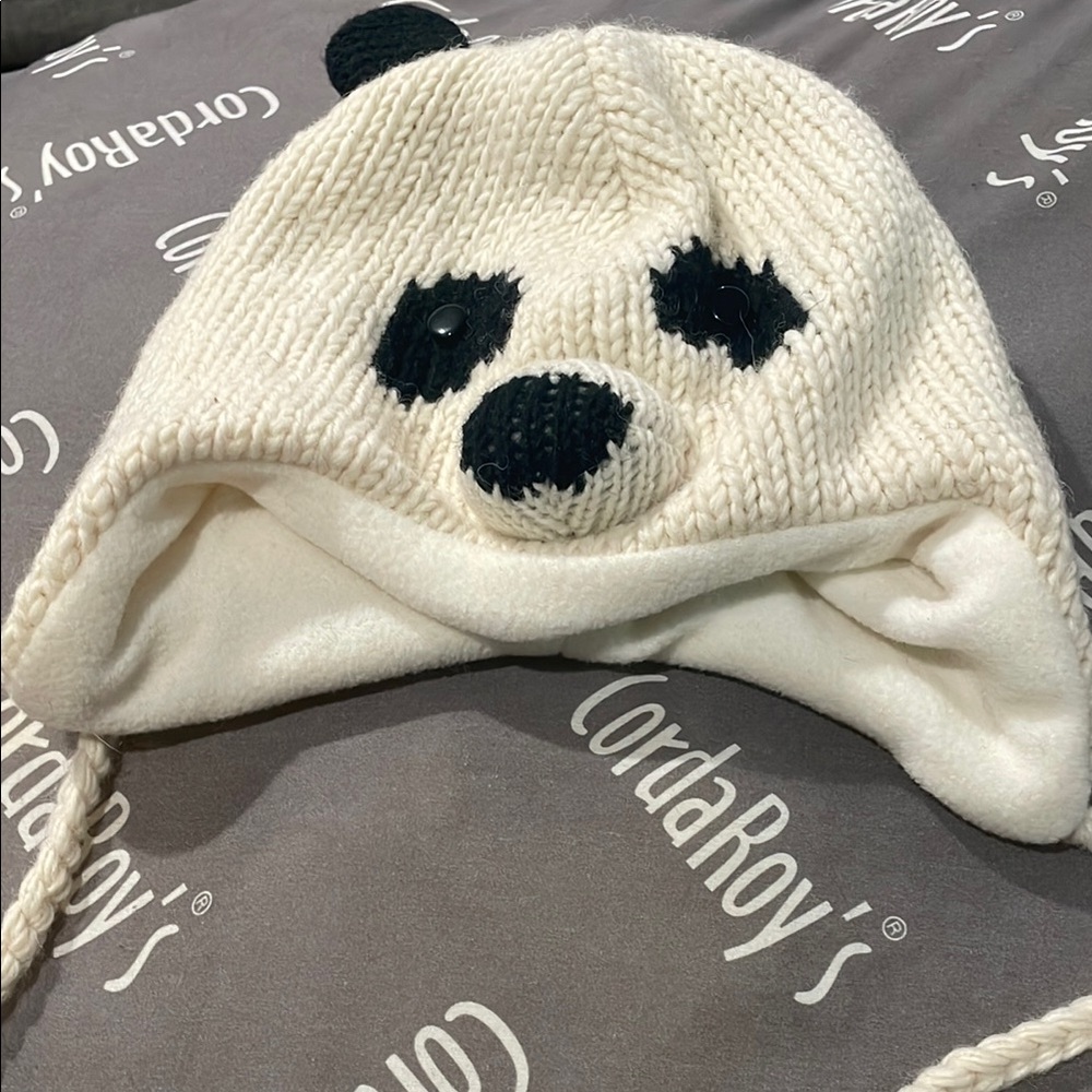 Cute Panda Knit Hat
